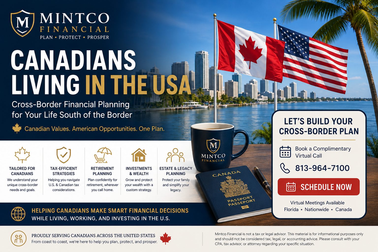 Canadians Living in the USA: Cross-Border Financial Planning Guide