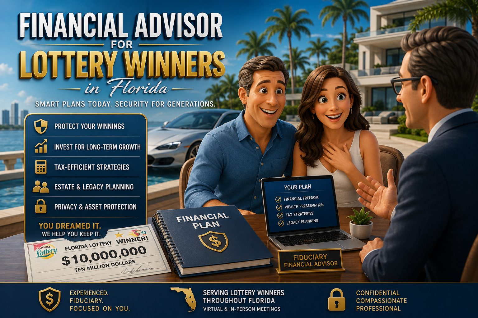 Financial Advisor for Lottery Winners in Florida