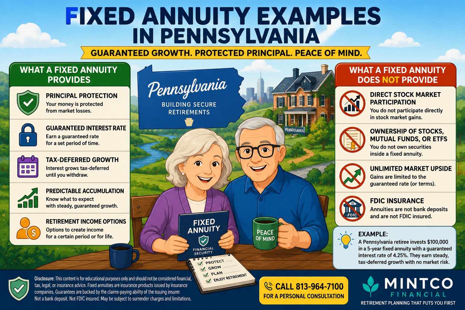 Fixed Annuity Examples in Pennsylvania: Guaranteed Growth Strategies