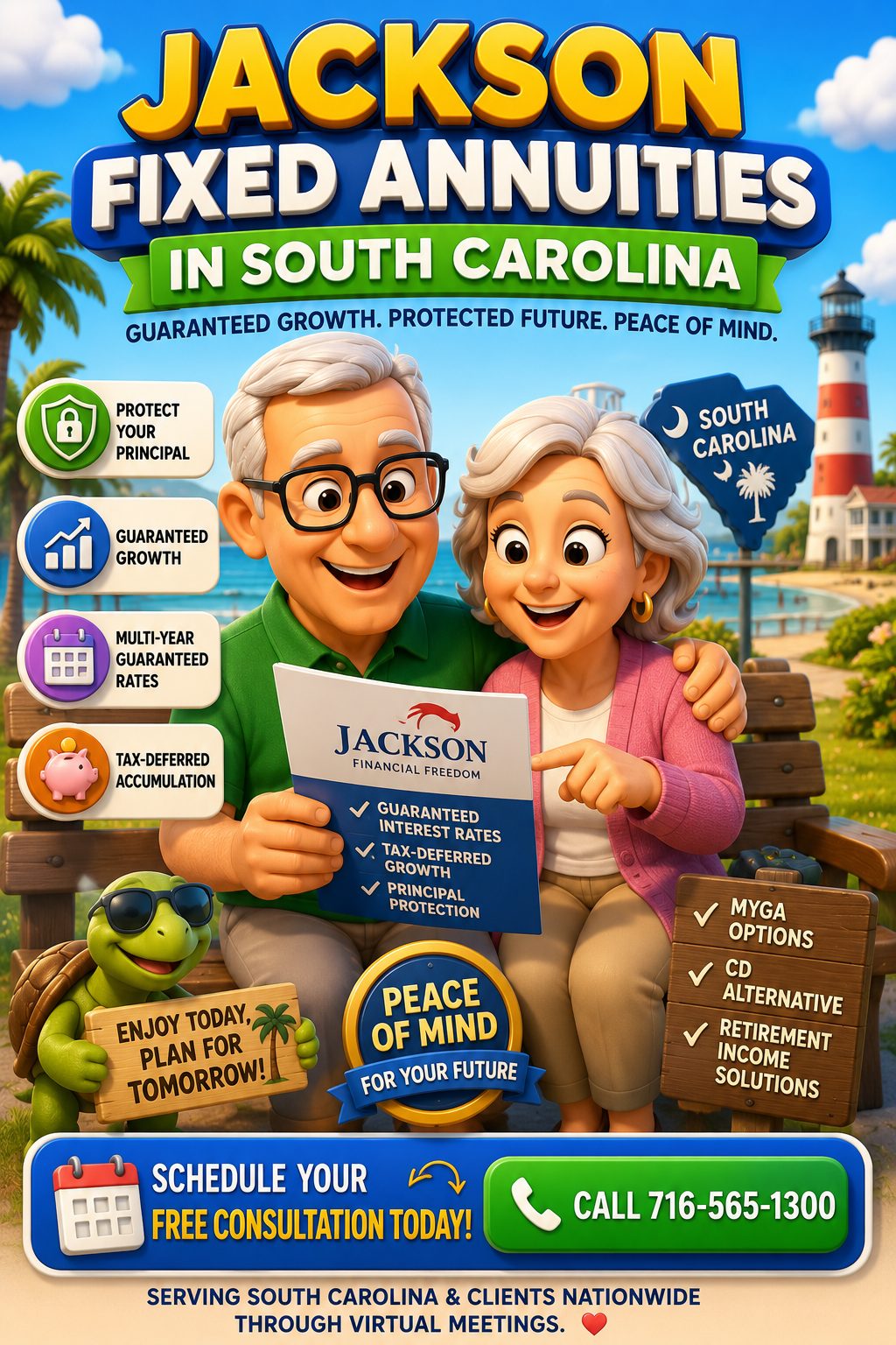 Jackson Fixed Annuities in South Carolina