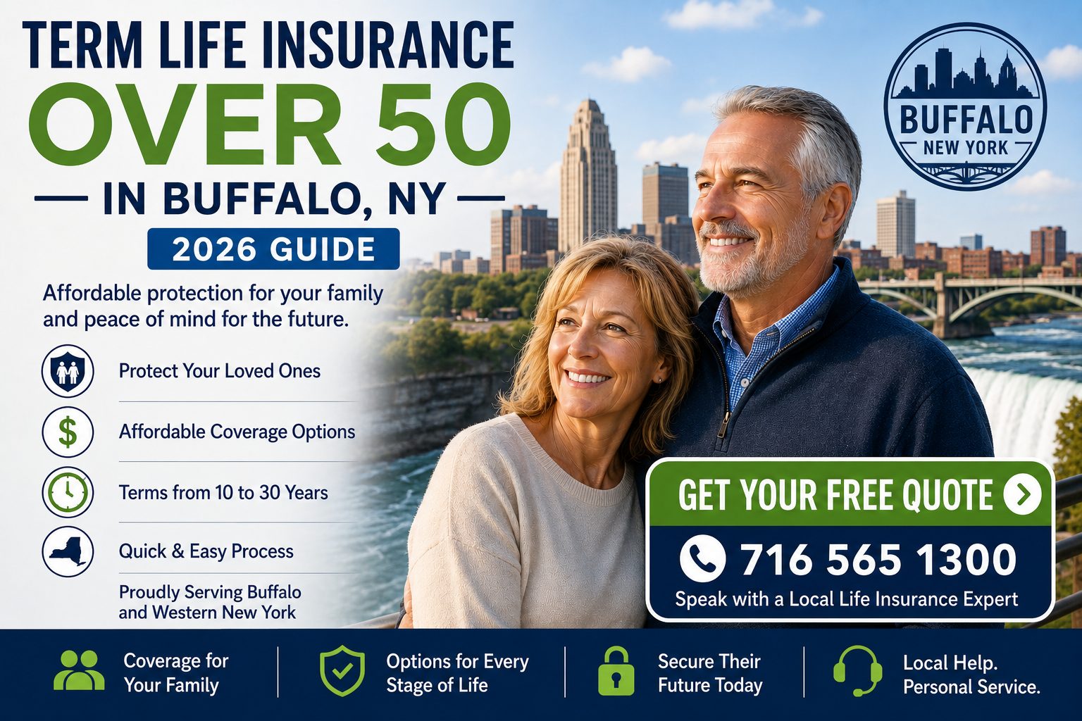 Term Life Insurance Over 50 in Buffalo NY